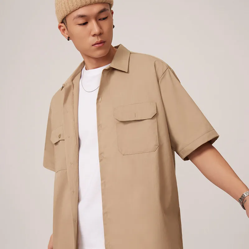 Dickies Shirts Men Khaki-3