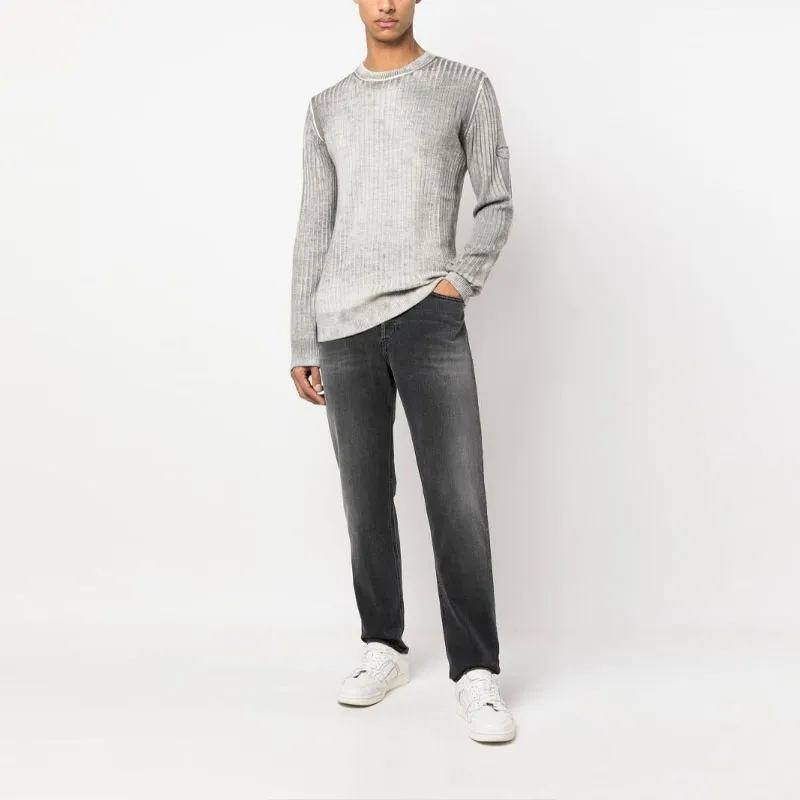 DIESEL Sweaters Men Light Gray-1