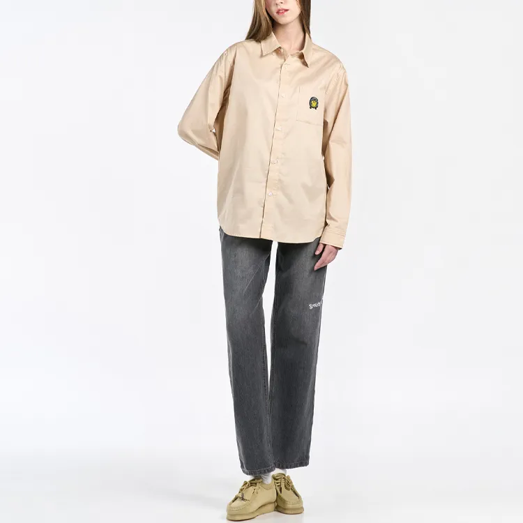 Acme De La Vie/ADLV x Smiley Shirt Unisex Beige-3