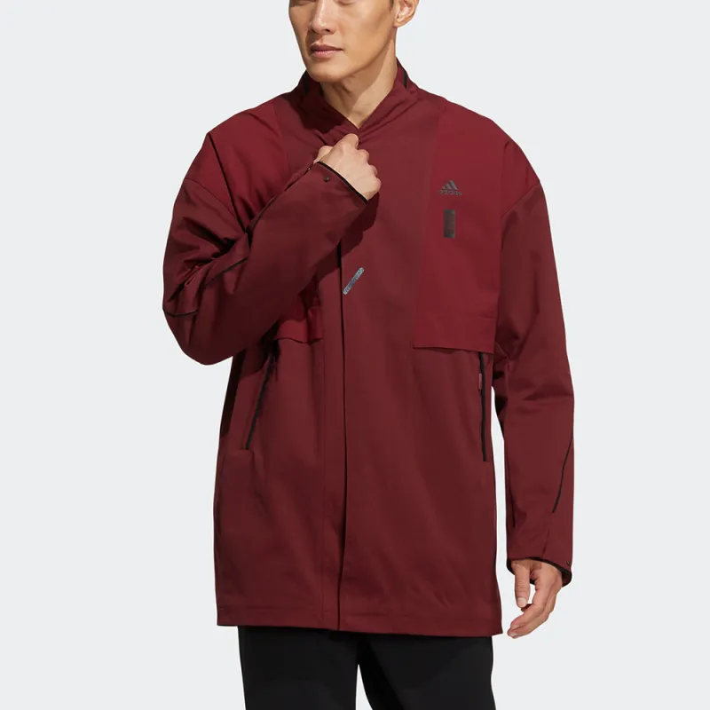 Adidas Wuji Series Jacket Men's Brick Red-1
