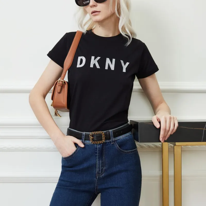 DKNY Logo-print Short-sleeved T-shirt-4