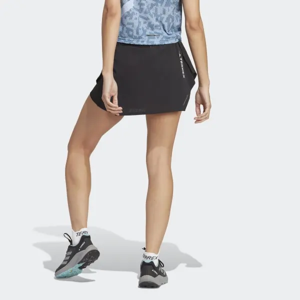 Adidas Terrex Agravic Pro Casual Short Skirts Women's Black-2