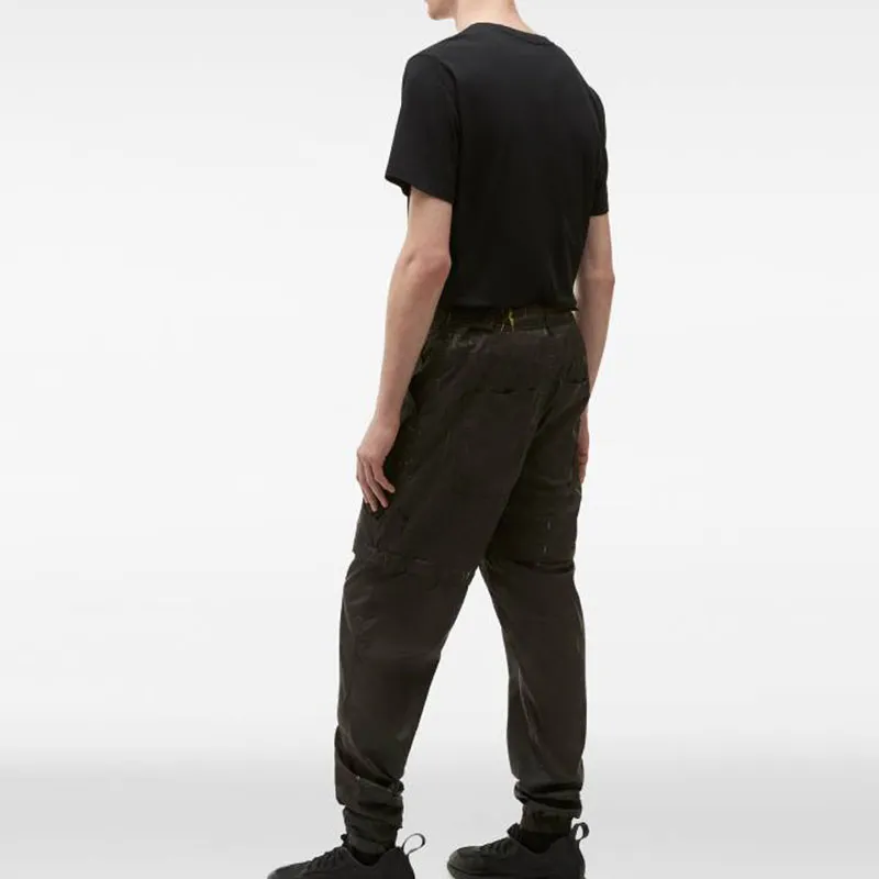 Moose Knuckles Moose Knuckles SS23 Crinkle Series Casual Pants Men Black-2
