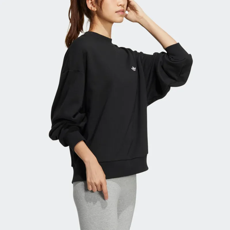 Adidas Originals ADIBREAK CREW Sweatshirt Women's Black-3