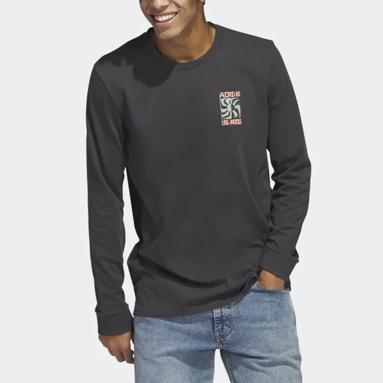 Adidas Los Angeles Graphic Long Sleeve Tee-1