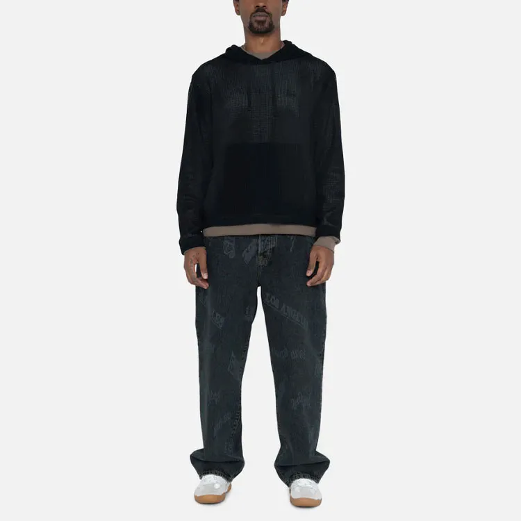 Stussy Cotton Mesh Hoodie-2