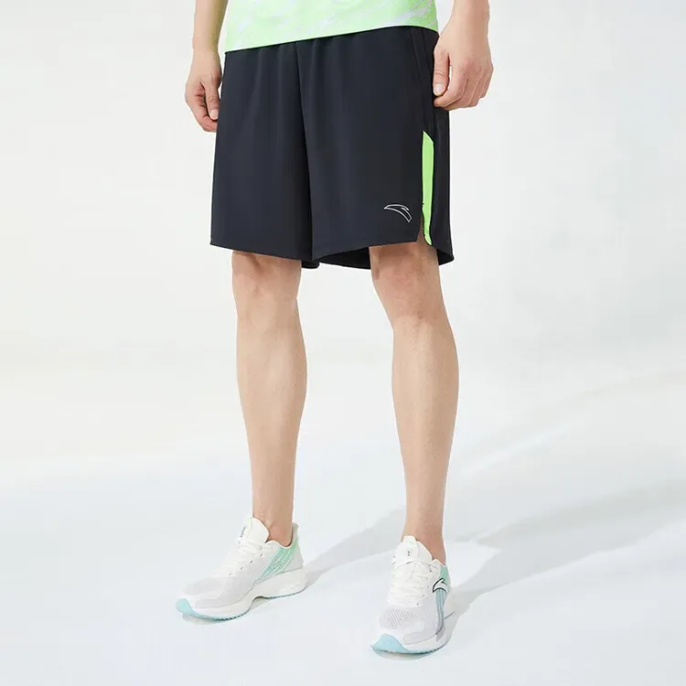 Anta Running Collection Casual Shorts Men's Iridescent Green-2