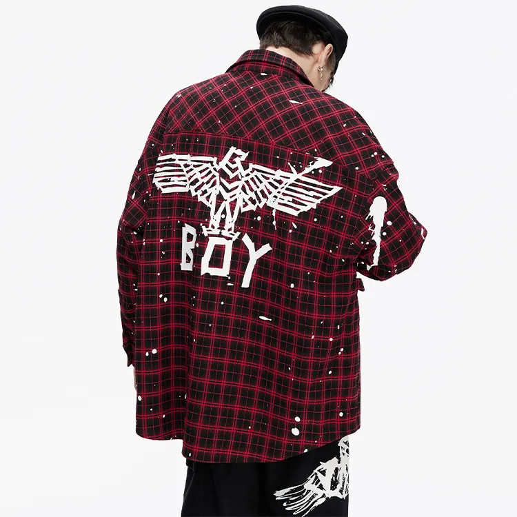 Boy London FW21 Shirt Unisex Red-2