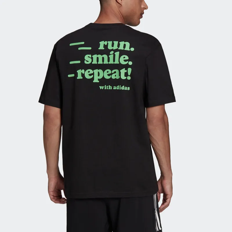 Adidas T Shirts Men Black-2
