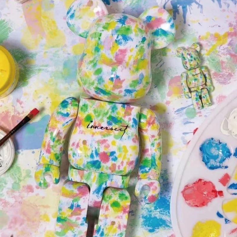 BE@RBRICK Innersect Graffiti Floral Trendy Figures-1