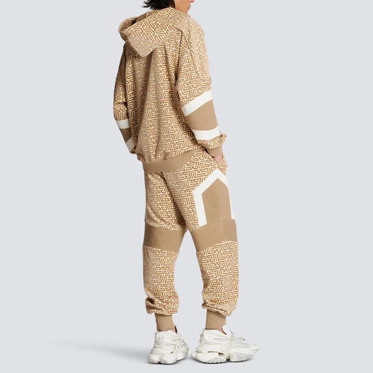 BALMAIN Sweatshirts Men Beige-2