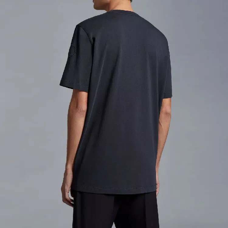Moncler T Shirts Men Navy-2