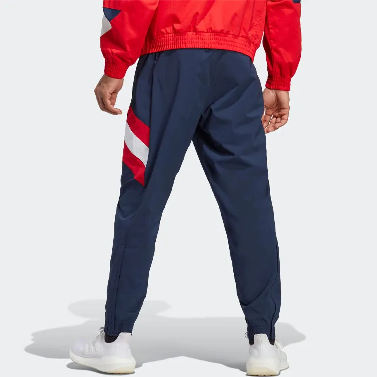 Adidas SS23 ICONS Collection Knitted Sweatpants Men College Navy-2