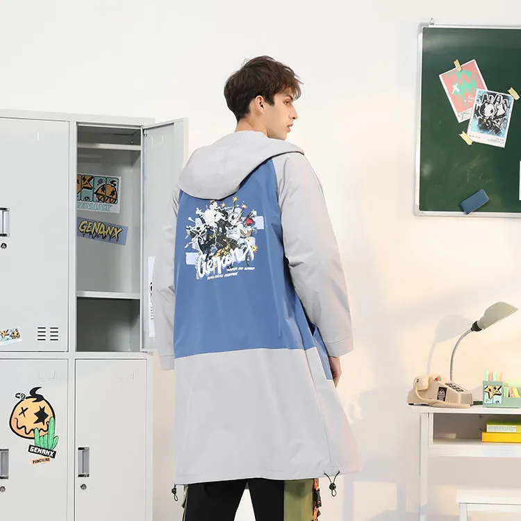 GENANX x JIDONGDUSHIAERFA Trench Coat Unisex-4