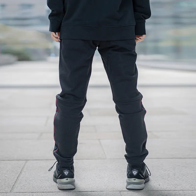 Clubxxhh Casual Pants Unisex Black-4