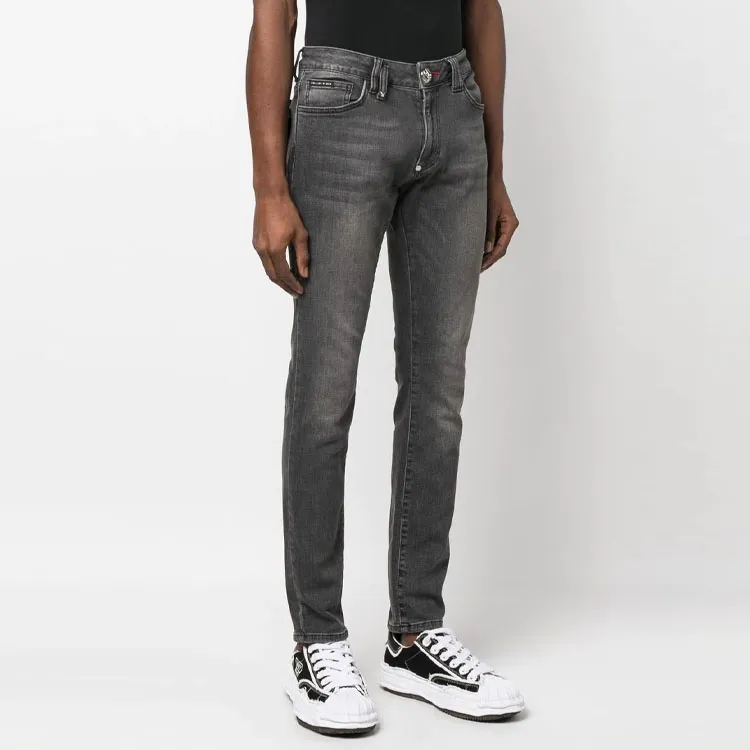 PHILIPP PLEIN Slim cut Leg Jeans-3