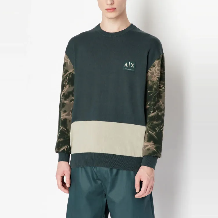ARMANI EXCHANGEAE Sweatshirt Men's Green-2