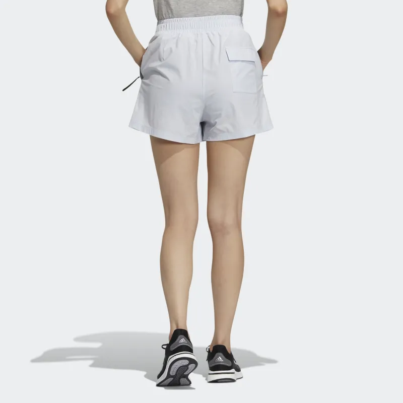 Adidas Casual Shorts Women's Light Blue-1