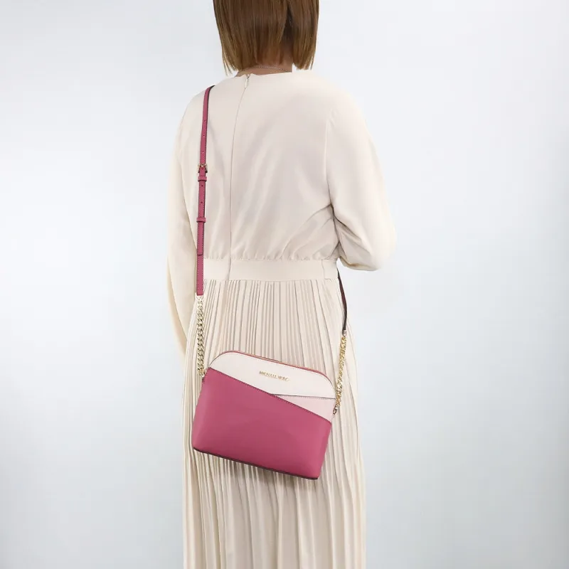 MICHAEL KORS Jet Set Travel Leather Dome Bag Shoulder Bag Crossbody Bag Women's Pink-5