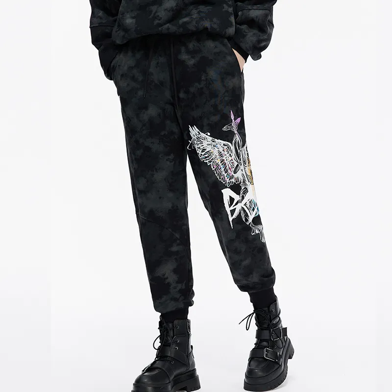 Boy London Casual Pants Unisex Black-4