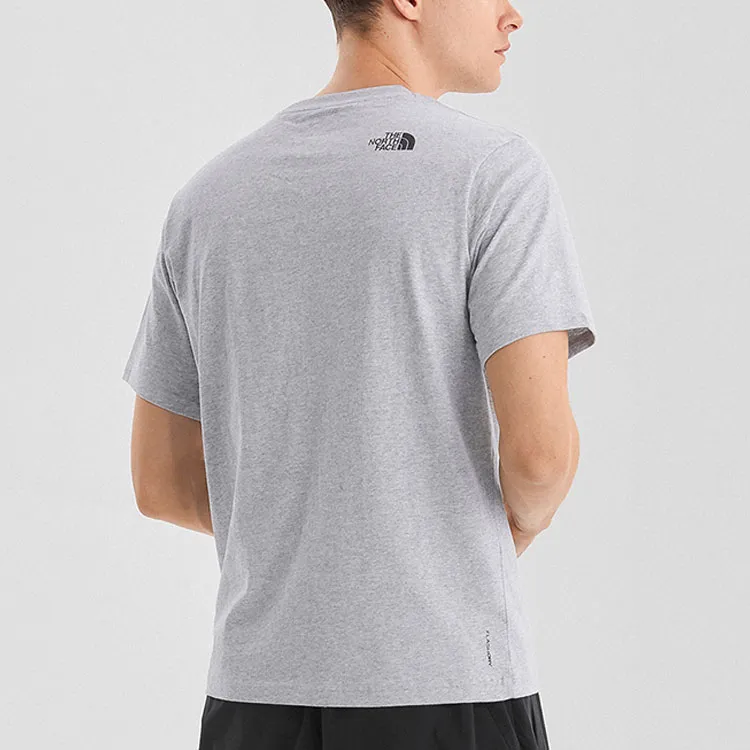THE NORTH FACE T Shirts Men Gray-4