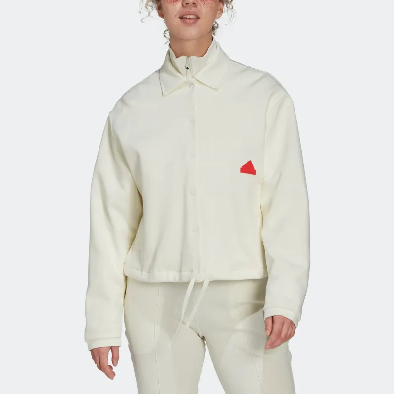 Adidas Jackets Women's White-1
