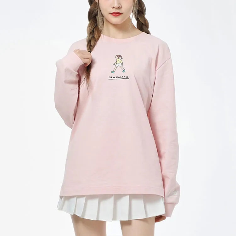 New Balance Sweatshirt Women's Pink-1