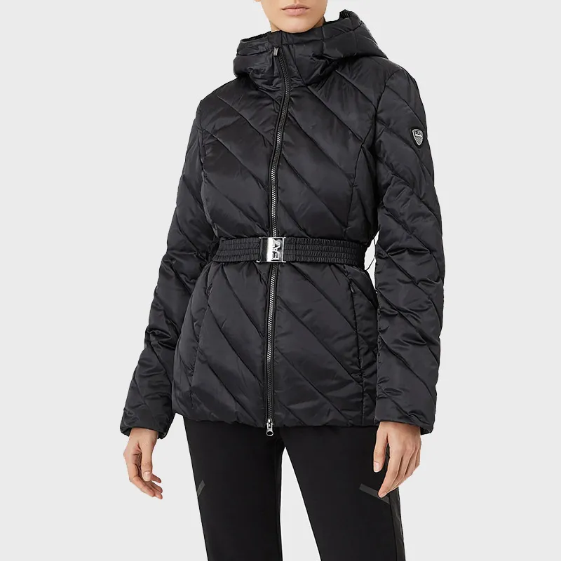 EMPORIO ARMANI Puffer Jacket Women's Black-3