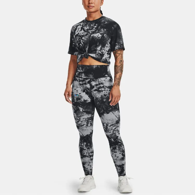 Under Armour RUSH Sports Pants Women's Black-4