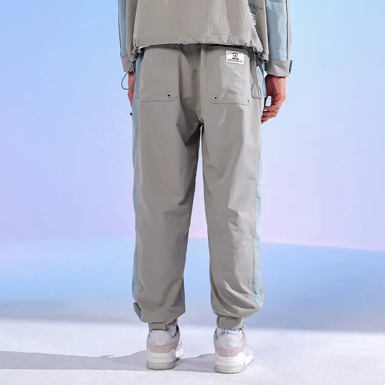 LAMLICKA Casual Pants Unisex Gray-2