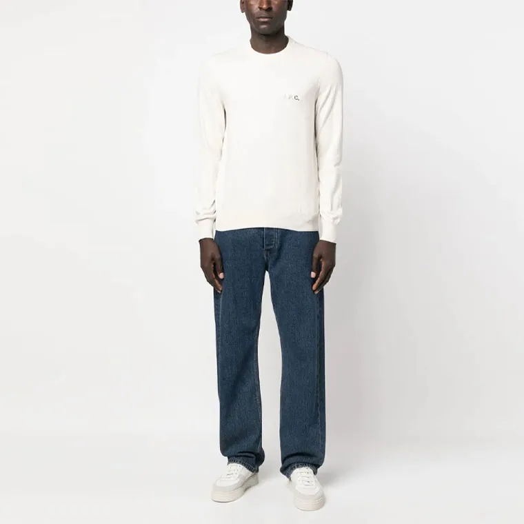 A.P.C Sylvain Embroidered Jumper-1