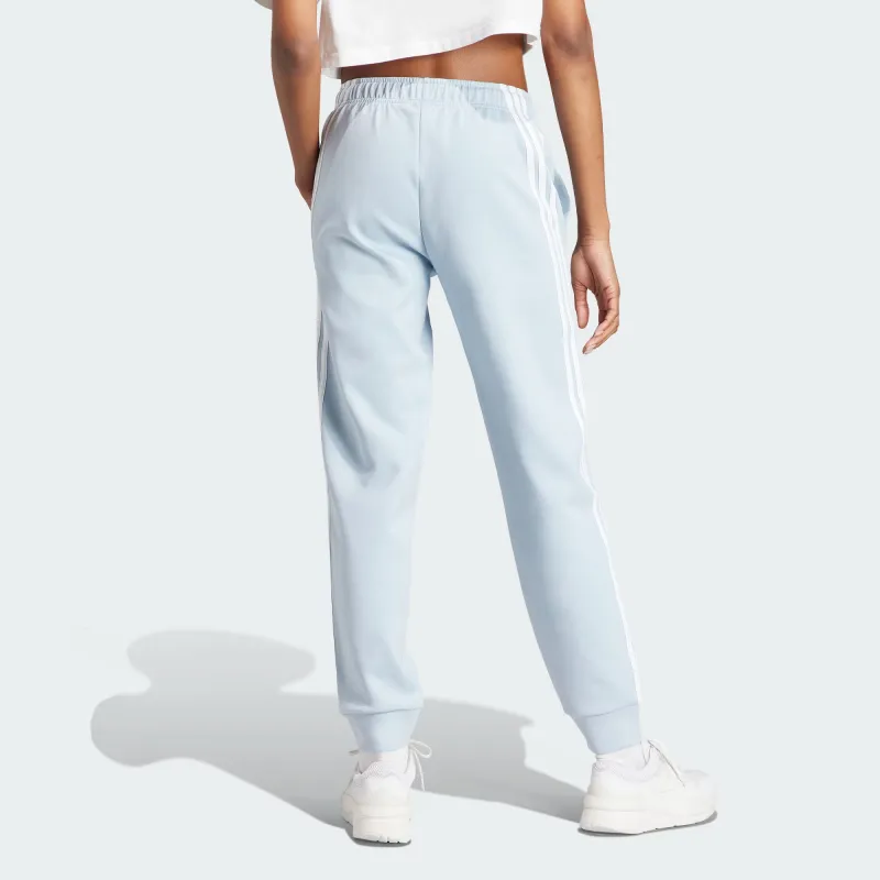 Adidas Knitted Sweatpants Women's Light Blue-2
