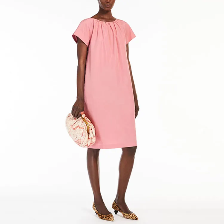 WEEKEND MaxMara Short Sleeved Dress Women's Pink-3