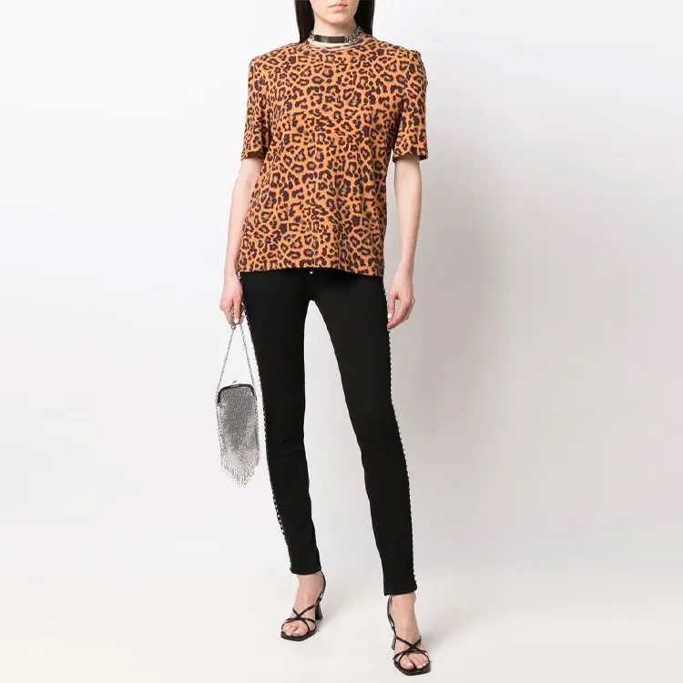 PHILIPP PLEIN Crystal Super High waist Skinny Jeans-1