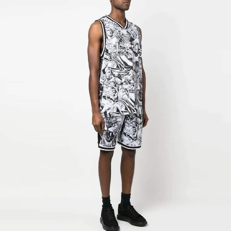 PHILIPP PLEIN Tattoo print Jogging Suit-3