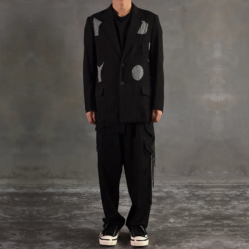 Yohji Yamamoto Business Suits Unisex Black-2
