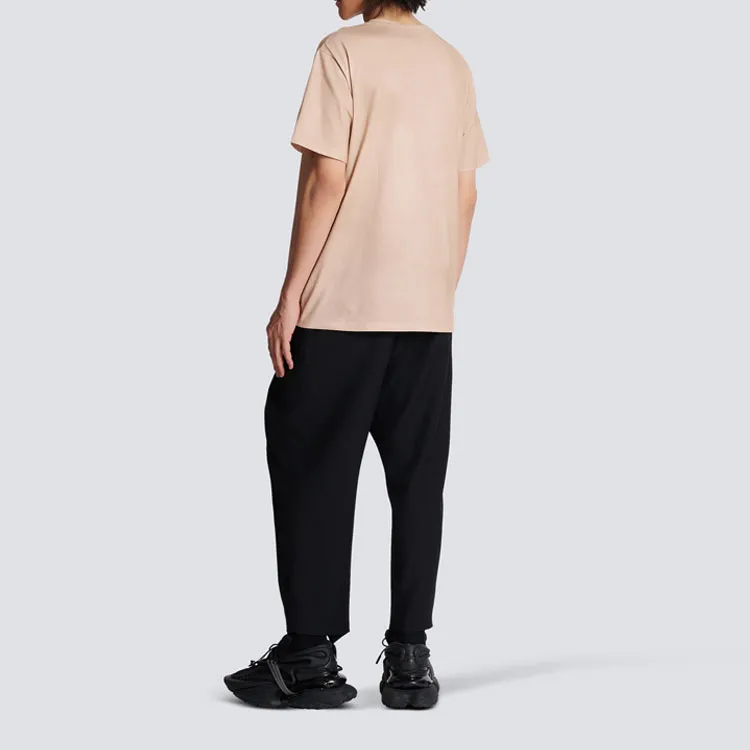 BALMAIN Logo Printed T Shirt-3