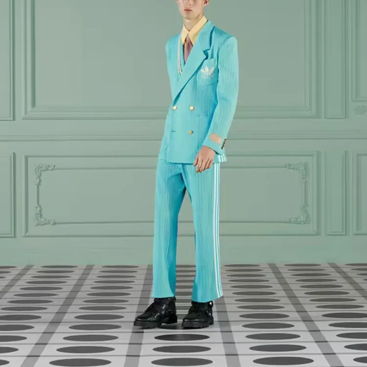 GUCCI X Adidas Technical Rib Jersey Pants-1
