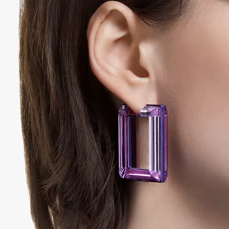 Swarovski Lucent Aluminum Earrings Women's-2