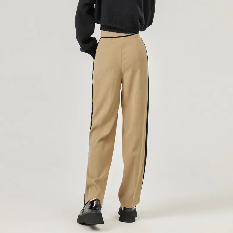 LA CRAWFISH Casual Pants Women's Camel-4