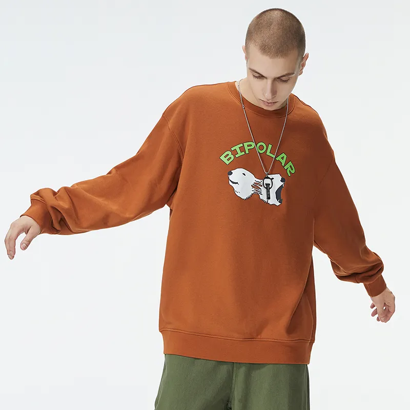 COPPOLELLA Sweatshirts Unisex Mumbai Brown-4