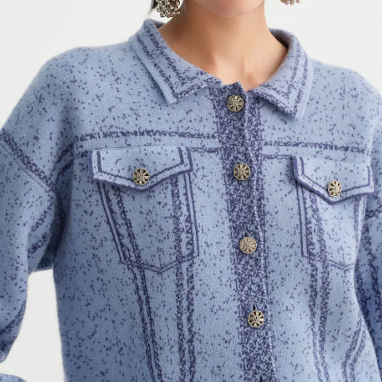 KARL LAGERFELD / Karl Lagerfeld Jeans Knitwear Women's Blue-4