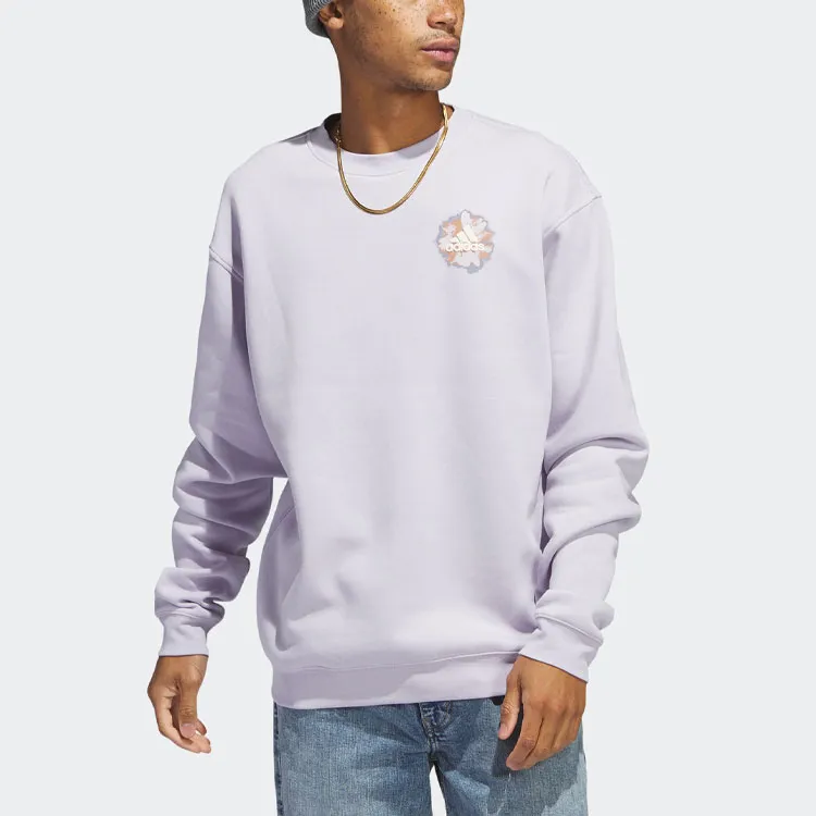 Adidas Sweatshirts Unisex Silver-1