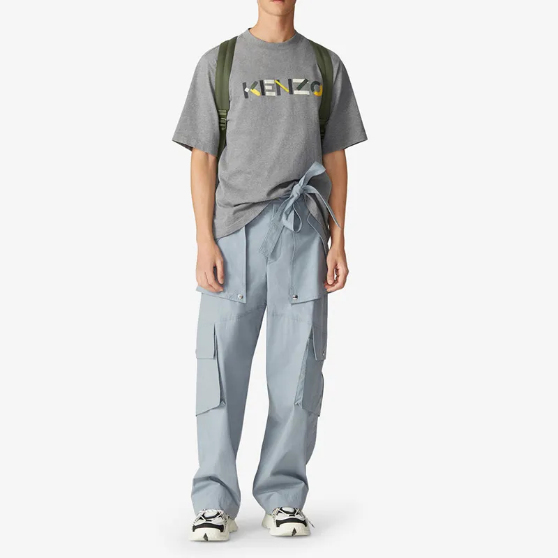 KENZO T Shirts Men Dove Gray-2
