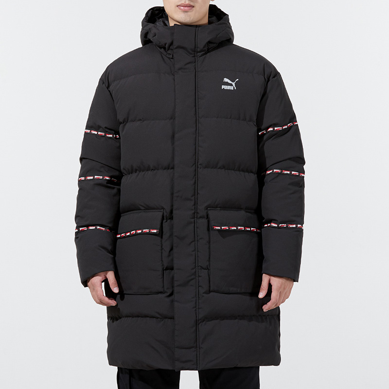 PUMA CLASSICS Down Jackets Men Black XXL - POIZON