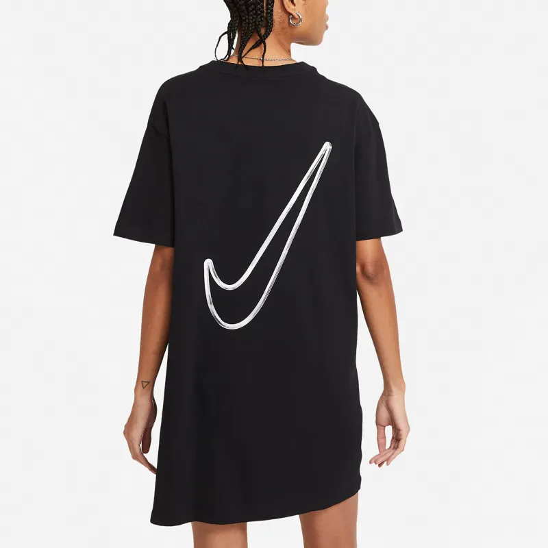 Nike Short Sleeved Dress Women's Black-3