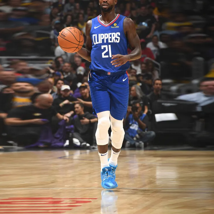 Nike Nike X NBA Basketball Jerseys Men's Blue-1