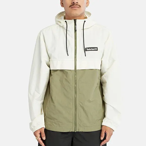 Timberland Jackets Unisex Vintage White/Gray Green-2