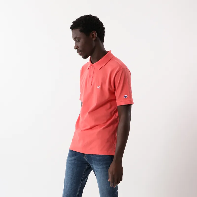 Champion Polo Shirts Unisex Pink-8