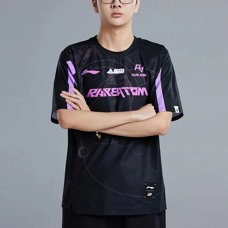 LiNing x LEAGUE OF LEGENDS T Shirt Men's Black-3